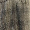 Lane Bryant Plaid Check Dress Pants Women's 16 Regular Grey Gray Stretch Office Photo 1