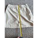 Patagonia  Duway Skirt Skort Golf Pocket Zip Sides Beige Size 6 Pickleball Gym Photo 6