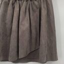 Wilfred  Free Aritzia Nescher Faux Suede Mini Skirt Size XS Photo 2