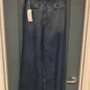 Pilcro Single Front Pleated High Rise Relaxed Fit Wide Leg in Med Wash Sz 29 NWT Photo 6