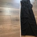 Entro  Black Sleeveless Cowl Neck Midi Dress Size Medium NWT Photo 7