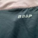 Bebe Sport Gray with Pink & White Inside Pocket Athletic Leggings, size XS Photo 3