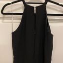 Jump Long Formal Black Dress Halter w/ Leg Slit Sz 1/2 NWT Photo 8