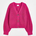 ZARA Pink Sweater Cardigan Photo 1