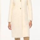 J.Crew  NWT Textured Wool Blend Coat in Ivory Size 8 Photo 0