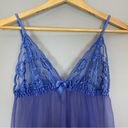 Frederick's of Hollywood  Negligee Lace Slit Sophie Babydoll Bow Size Medium Sexy Photo 7