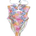 One Piece Dippin Daisys Wave Rider  Floral Print Swimsuit Photo 1