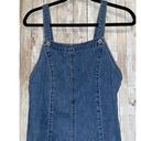 Gap Women's Vintage  Overall Denim Dress Jumper Light Wash Size Small Back Zipper Photo 2