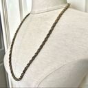 Twisted Silver and gold tone  necklace Photo 4