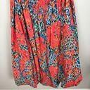 Ulla Johnson NEW  Olympia Cut Out Waist Fit & Flare Midi Dress Flamingo Size 16 Photo 10