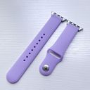 New Purple Apple Watch Silicone Sport Band Smart Watch Band Strap 38/40/41mm Photo 2