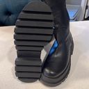 ZARA  Treaded Knee High Lug Boots - Sz 10/41/NWT Photo 7