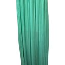 Double Zero  Sleeveless Maxi Dress Aqua & Ivory Size Small Photo 4