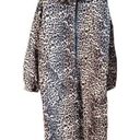 easel NWT  Leopard Puffer Coat Sz Med Photo 3