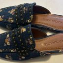 Coach  Faye Loafer Slide With Painted Floral Bow Print size 5 Photo 0