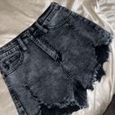 KanCan USA Black Ripped Shorts Photo 1