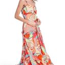 Alexis , New, Colorful Floral Tiered Ruffle Tie Sleeveless Maxi Dress, Small Photo 0