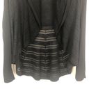 Alfani  Women's Black Open Front Cardigan Size Small Photo 3