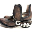 Freebird Women’s Brown Leather Ankle Boots Shoes Size 6 Photo 2
