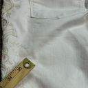 White House | Black Market  Classic White Embroidered Slim Ankle Jeans Size 4R Photo 10