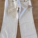 Tommy Hilfiger  cropped carpenter pants cream size 6 Photo 8