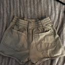 Full Tilt Tan Cargo Shorts with Brown Stitching Photo 3