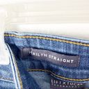 NYDJ  Marilyn Medium Wash High Rise Ripped Straight  Leg Jeans, Size 14 Photo 3