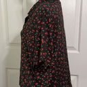 PINK - Victoria's Secret PINK Cherry Print Button Front Top Photo 1