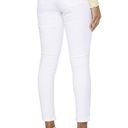 Nordstrom Abound High Rise Skinny Jeans White Denim Size 24 Photo 3