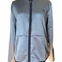 Adidas  Womens TI Team Issue Bomber Track Jacket Climawarm Blue Size Medium Photo 0