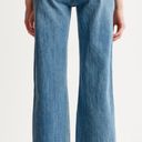 Abercrombie & Fitch Curve Love Medium Destroy High Rise 90s Relaxed Jeans Photo 1