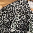 Cathy Daniels  iridescent sequin animal leopard print tee size large Photo 3