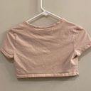 Divided Light Pink Baby Tee Photo 3