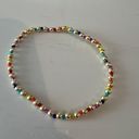 Set Of 3 Gold Beaded Bracelets Photo 3