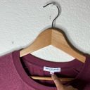Grayson Threads Grayson/Threads burgundy“ ALLERGIC TO MORNINGS “ white letters sweatshirt ( M )  Photo 1