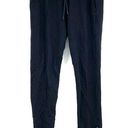 Cotton Citizen  Black Front Seam Ankle Zipper Sweatpants Photo 0