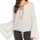 Chaser  Silk Dolman Bell Sleeve Long Sleeve Top Photo 0