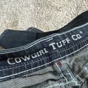 Krass&co Tuff Cowgirl  boot cut dark wash bling jeans rodeo western 30/35   tal… Photo 6