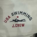 J.Crew  Limited Edition USA Swimming Heritage Fleece Short White Large CE123 New Photo 7