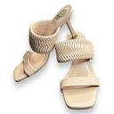 Vince Camuto  Emoelee Sandal High Heeled Beige Buff Leather Women Size 6 Photo 4