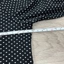 Nine Britton  Black & White Polka Dot Blouse Size Small Photo 6