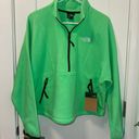 The North Face TKA Attitude 1/4 Zip Fleece - Chlorophyll Green - size L Photo 0