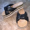 Black Platform Sandals Size 9 Photo 0