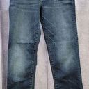 Banana Republic  Premium Denim Straight Jeans Size 30 Women's Stretch Frayed Hem Photo 0