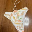 Abercrombie & Fitch NWOT  high leg high waist strappy printed bikini bottoms  Photo 3