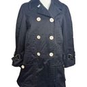 Marc by Marc Jacobs Marc‎ by Marc Jacobs Double Breasted Mid Black Trench Coat Size Small Women's Photo 0