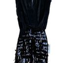 Amanda Uprichard  Simran Sequin Mini Dress Black XS Cocktail Flapper Flawed DIY Photo 5