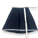 Ginger G A-Line Navy Blue Pleated Mini Skirt Size Medium Photo 6