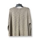 Cherish Womens Pullover Sweater Gray Marled Long Sleeve V Neck Boxy Knit S Photo 4