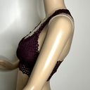 Aerie  Purple Lace Racerback Bralette Photo 1